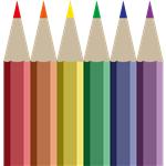 colored pencils 